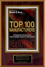 2017 Window and & Magazine‘s Top 100 Manufacturers Award